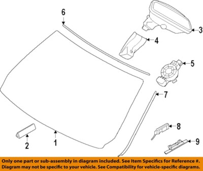 BMW F34GT　Fウィンドーガラス　M-0251