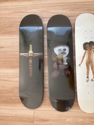 Rare 12 Supreme Chapman Brothers skateboard deck lot set 5 piece