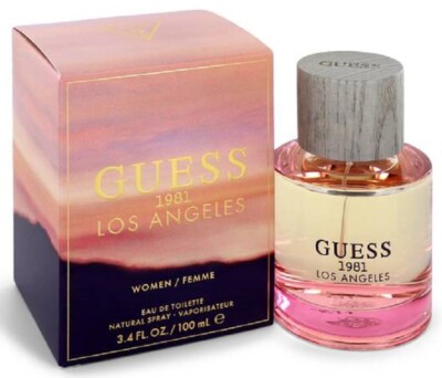 GUESS 1981 LOS ANGELES 3.4 oz / 100 ml Eau de Toilette '' EDT''  Women Perfume