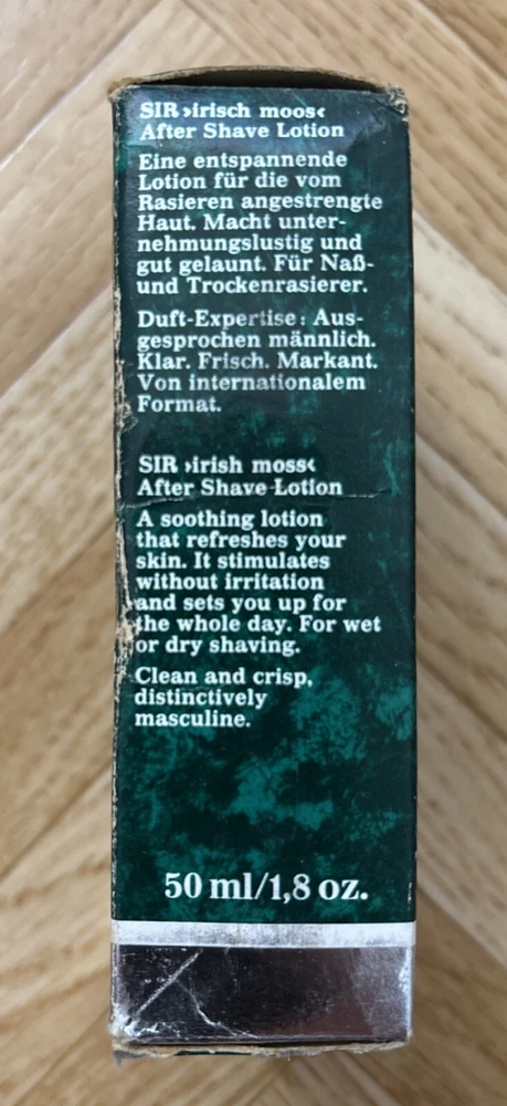 Sir After Shave Lotion 50ml, Vintage