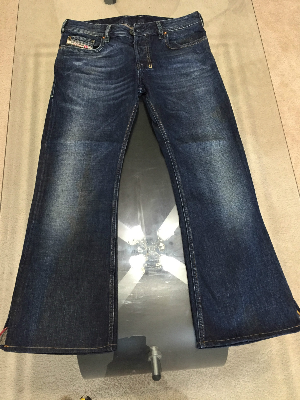 DIESEL mens ZATHAN 764 jeans 30X28 