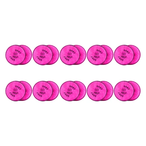 20pcs (10Pairs) 2097 Filters Replacement for 3M 6200 6800 6900 7501 7502 7503