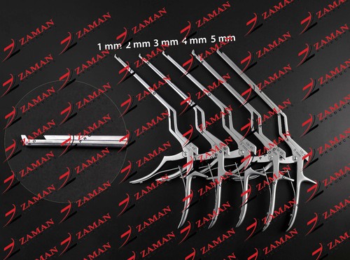Kerrison Bayonet Bone Spine Rongeurs 9" Up 1,2,3,4,5 mm Orthopedic Instruments - 第 1/8 張圖片