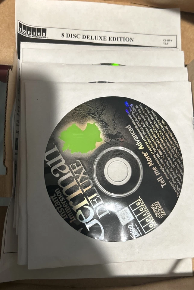 Topics Entertainment Learn German Language Deluxe 8 CD Disc Set PC Interactive  - Image 2 of 4