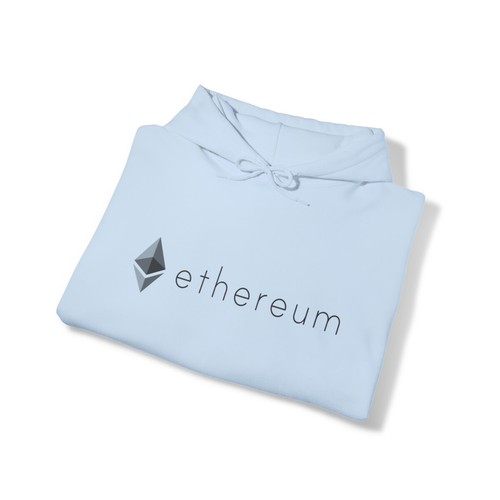 Ethereum ETH Hoodie Sweatshirt Cryptocurrency Blockchain Logo - Picture 38 of 50