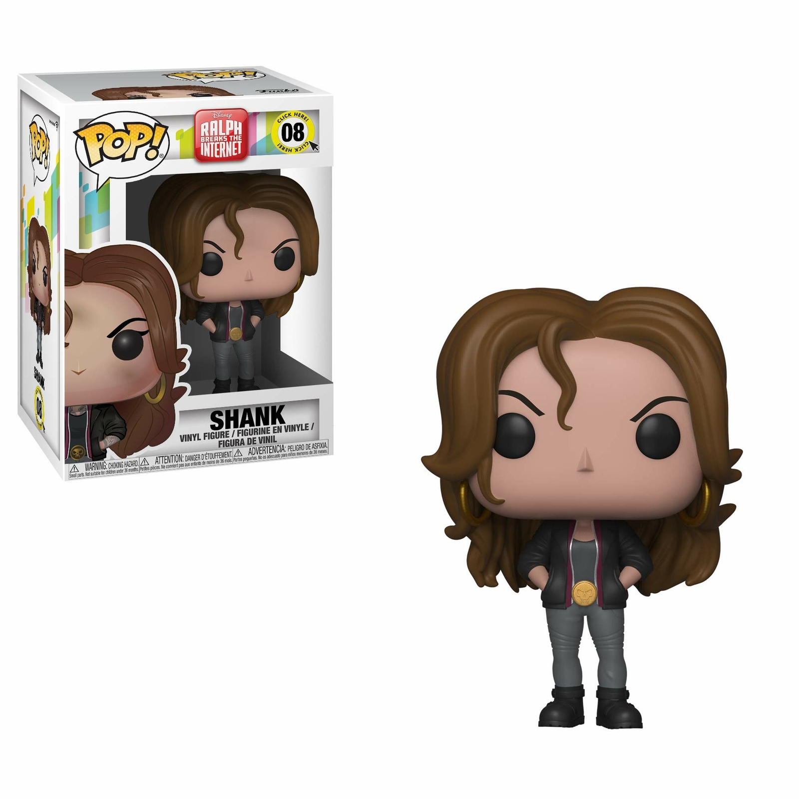 Ralph Breaks The Internet Shank POP #08 Vinyl Figure FUNKO