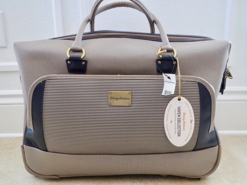 NEW w/ Tags TOMMY BAHAMA Suitcase Rolling Luggage Travel Bag DUFFLE CARRY-ON - Picture 4 of 14