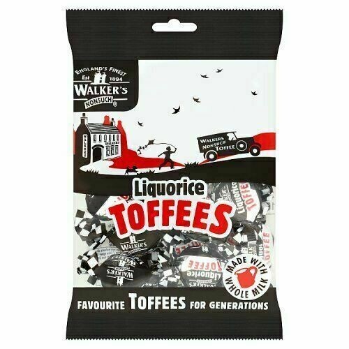 Bolsas Walkers Nonsuch Ligorice Toffees Grandes 1 kilo Marca Walkers - Imagen 6 de 7