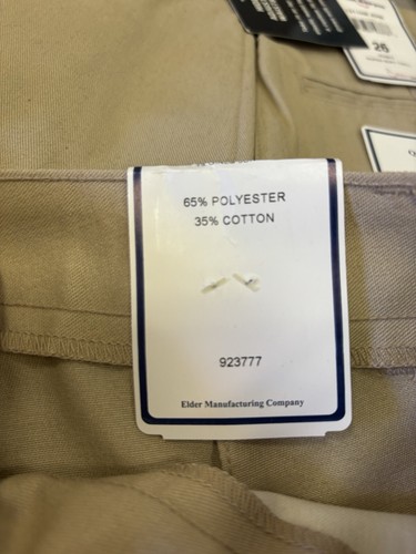 Junior Girls School Uniform Short Sz 13 Khaki Becky Thatcher Soft Twill NWT - Picture 3 of 5