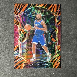 Kawhi Leonard Tiger Prizm 2020-21 Select Basketball Card #37 SSP