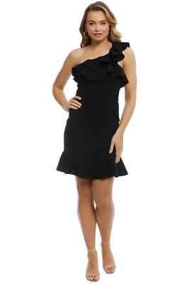 Rebecca Vallance St Barts Mini Dress Size 2 Black NWT $428