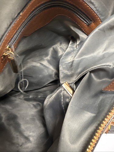 Borsa a tracolla grande marrone Realer tracolla - Foto 11 di 15