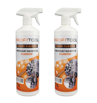 2x Motorreiniger 1L Profitool Reinigung von Fett und Ölflecken 1305-01-0019E