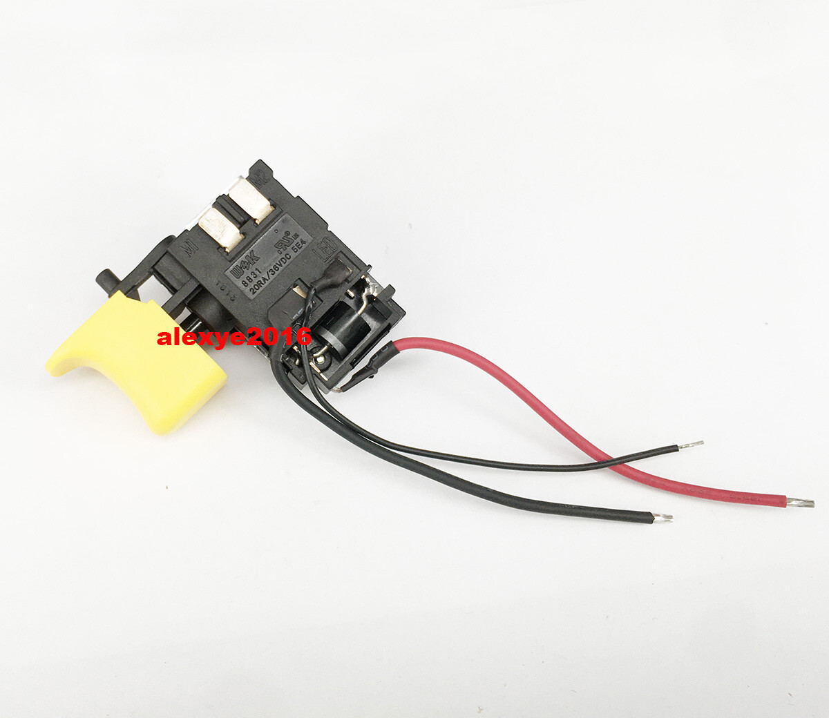 WMK / WEK / W&K 8831 Trigger Switch 20RA / 36VDC 5E4 with