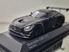 Mercedes-Benz SLS AMG GT3 2017 Plain Body Matt Black 1:43 Minichamps 410173201