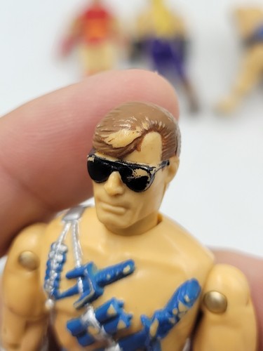 GI JOE Street Fighter Lote Figuras Años 90 Bisonte Honda Vega Scorpion Subzero Leer - Imagen 15 de 23
