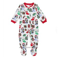 BLUEY Christmas Pajamas Dog Infant Toddler Size 6M- 24M 2T Boys Girls Disney NWT
