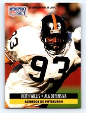 1991 Pro Set Spanish #638 Keith Willis Fresh Break EX-EXMINT