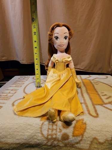 Disney Store Beauty And The Beast Approx 20" Princess Belle Doll Stuffed Plush - Picture 2 of 12