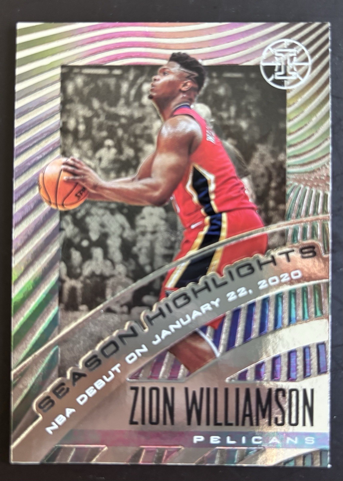 2019-20 Panini Illusions - Season Highlights Zion Williamson #5 (RC)