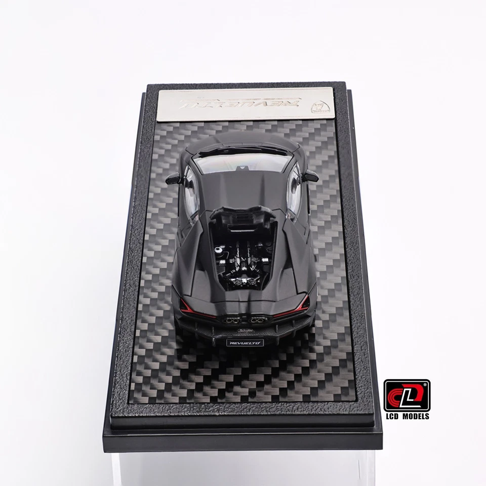 MODELOS LCD64042 1:64 LAMBORGHINI REVUELTO (NEGRO MATE) DIECAST Foto 3 de 4