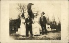 RPPC Harrisburg,PA Reservoir Park-Elks Monument Dauphin County Original Vintage
