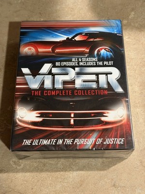 Viper Complete TV Series Seasons 1-4, 80 Episodes, Pilot DVD Set