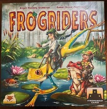 Frogriders COMPLETE OPEN BOX board game by Stronghold Games