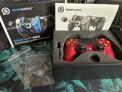 SCUF Gaming 4PS PRO Wireless Controller ergonomisch rot/gold/schwarz PS4 PC