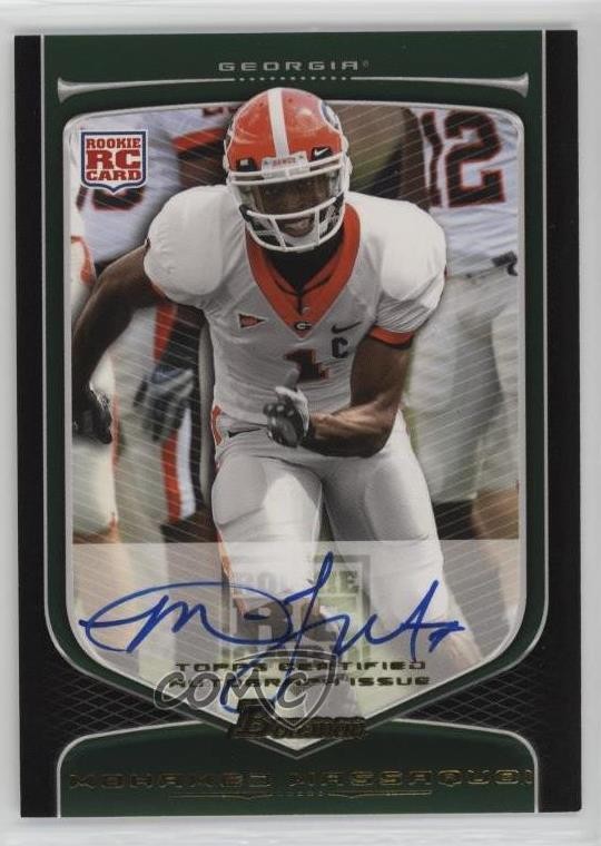 Mohamed Massaquoi #177 2009 Bowman Draft Picks Football
