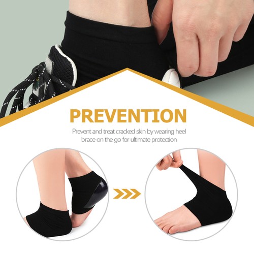 2 Pairs Heel Foot Guard Men and Women Replaceable Protector Outdoor Support - Picture 3 of 12