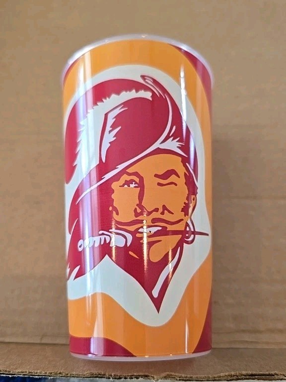 NFL Tampa Bay Buccaneers 50th Anniversary Souvenir Cup Raymond James Stadium