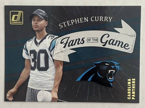 2022 Panini Donruss - Fans of the Game Stephen Curry #FG-SC Carolina Panthers C4
