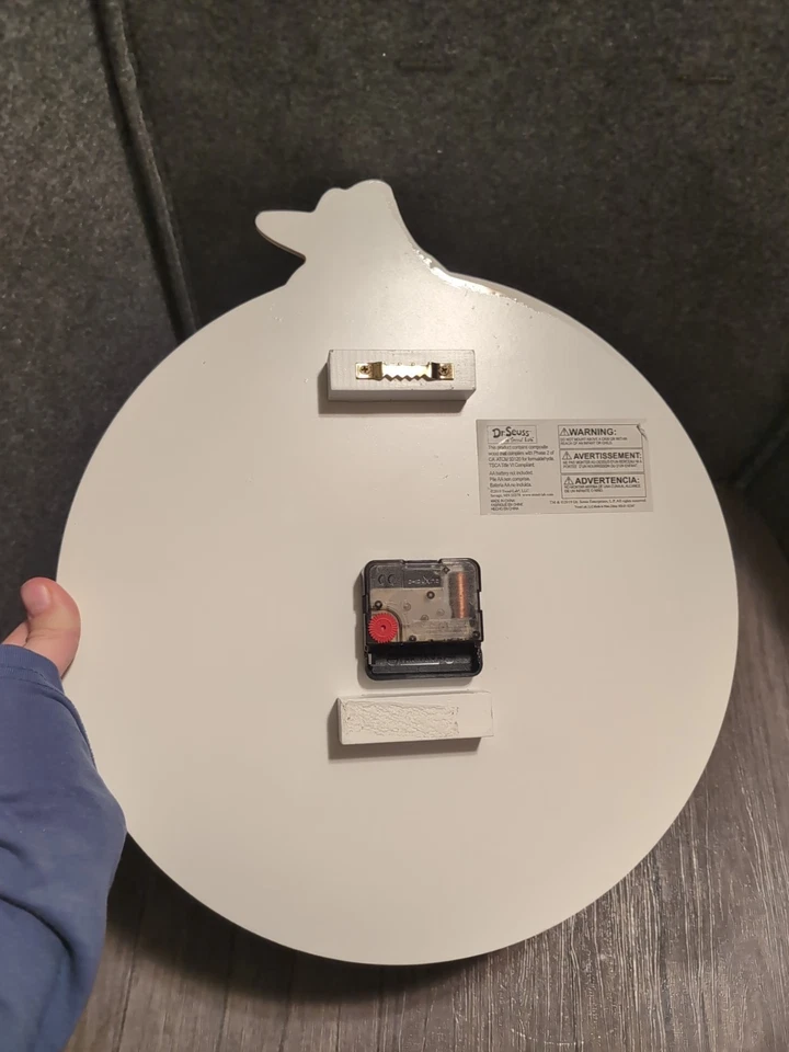 Dr Seuss 2019 The Grinch Who Sold Christmas Face Battery Wall Clock HTF - Image 4 of 4