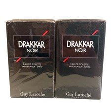 Drakkar Noir by Guy Laroche Eau De Toilette Spray for Men EDT 1.7 oz New, 2 PACK