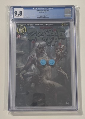 Zombie Tramp #60 (2019) Action Lab CGC 9.8 White Lucio Parrillo Virgin Variant