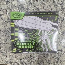 Pokémon Mega Evolution Perfect Order Elite Trainer Box Promo Card Sleeves