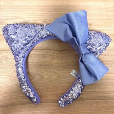 USJ Univa Headband Kitty Purple Purple Sequins