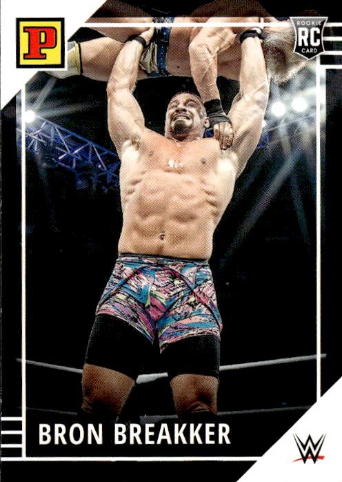 Figurina WWE Debut Edition Panini 2022 # 77 Bron Breakker Rookie Card