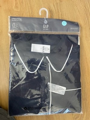 GAP Unisex Navy Pajama Short Sleeve Set Size 12