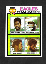 1979 TOPPS FOOTBALL 151 PHILADELPHIA EAGLES TEAM LEADERS HAROLD CARMICHAEL EX-MT