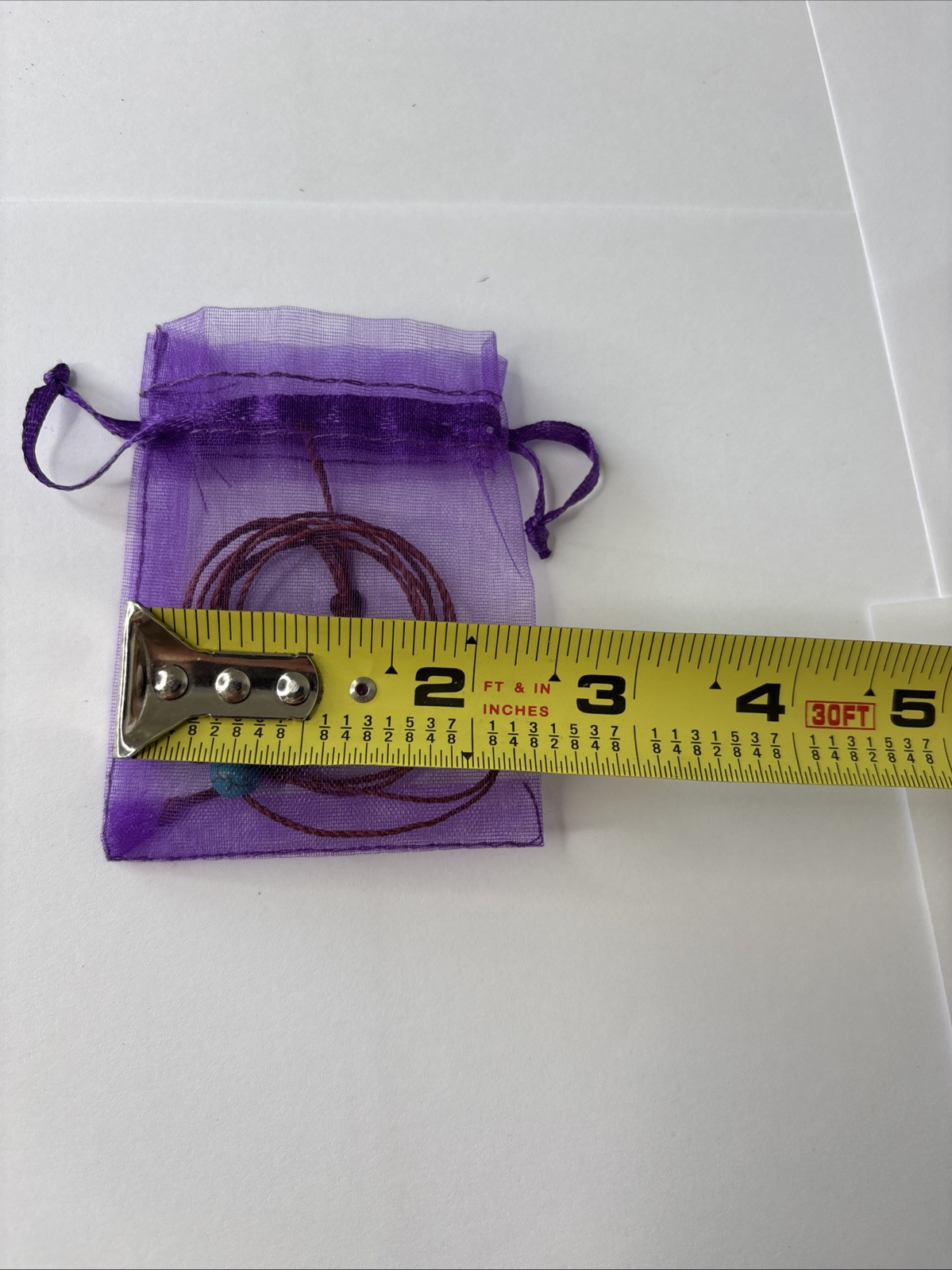 turquoise simple adjustable string necklace - image 9