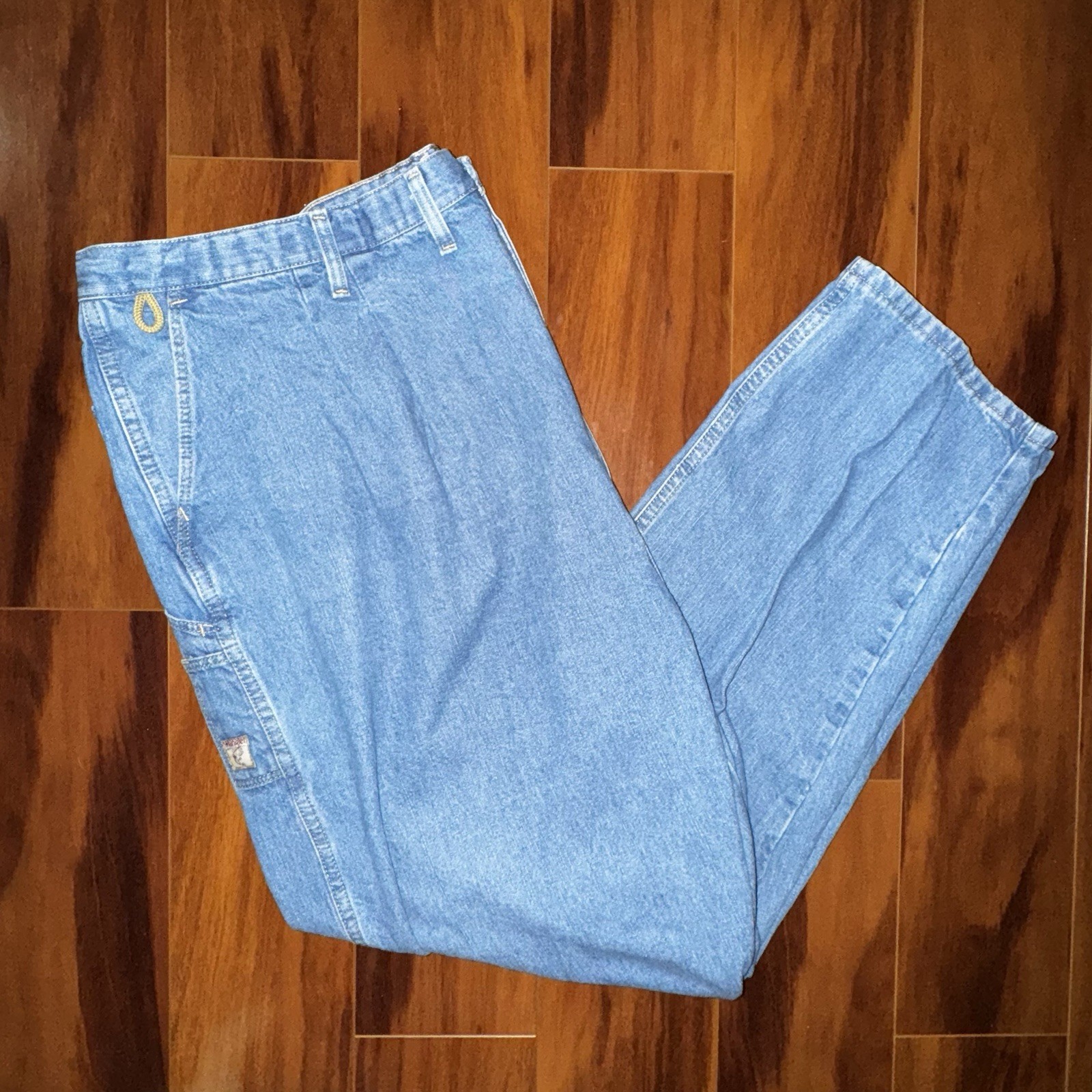 Pants Sz 50x32 Elastic Waistband Big Pleated
