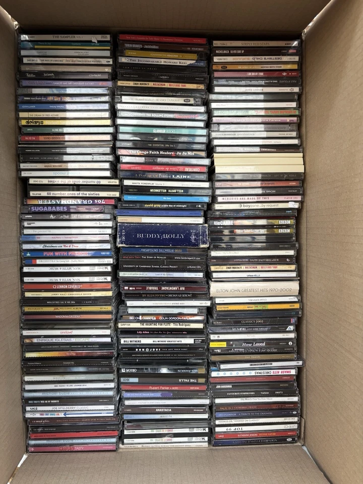 APPROX 160X CD RAW JOBLOT SUPPLIED FROM OUR CHARITY SHOPS VARIOUS ARTISTS/GENRES - Image 3 of 4