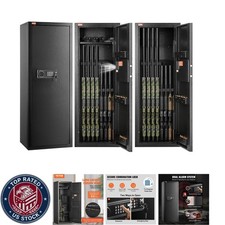 Rifle Safe With Digital Keypad Up To 8 Gun, Tall Gun Storage Cabinet With