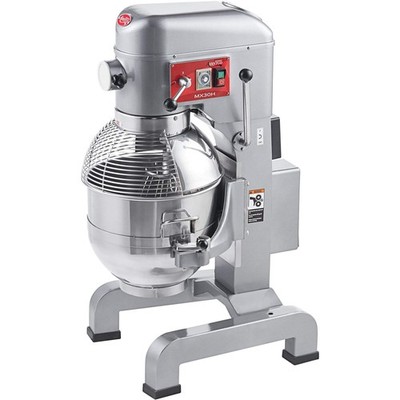30 Qt. Planetary Floor Mixer with Guard & Standard Accessories - 120V, 1 3/4 hp