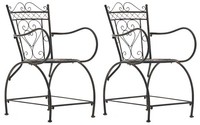 2Er Set StüHle Sheela Bronze