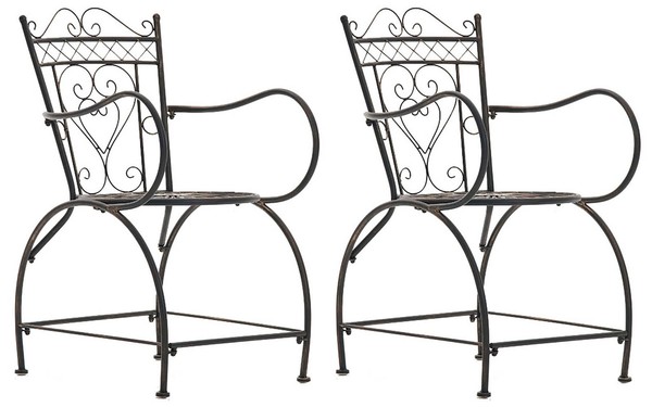 2Er Set StüHle Sheela Bronze-image