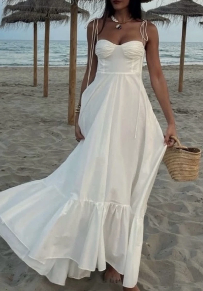 ebay long white dress Lace White Maxi Dresses for Women for sale