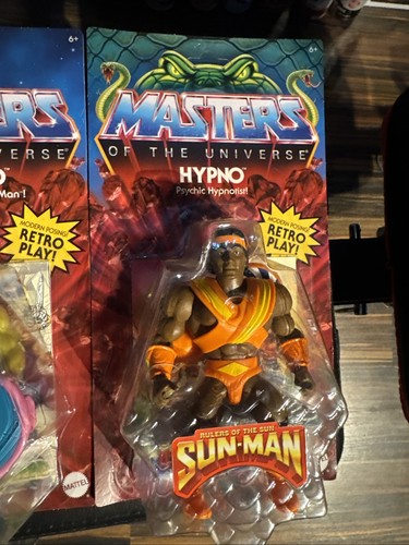 Masters Of The Universe Origins 3 Stück. Sonnenmann, Schweinekopf & Hypno - Bild 4 von 8